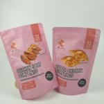 Coffee Matt Zipper Custom Printed Barrier Bags Self Standing Laminated for sale