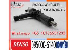 China 095000-6140 0950006140 6261-11-3200 KOMATSU Fuel Injectors supplier