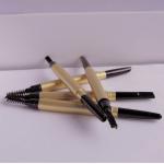 Custom Waterproof  Auto Eyebrow Pencil With Brush Silk Screen Printing
