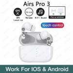 GPS Rename TWS IPX6 Bluetooth Wireless Earphone For Airpodes Pro 3 for sale