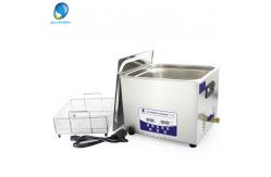 China 15L Easy Operating Power Switch Ultrasonic Glasses Cleaner For Lab Glassware supplier