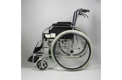 China Solid Aluminum Manual Wheelchair Plastic Handwheel United Brake QK869L supplier