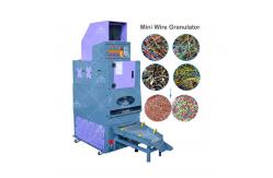 China Scrap Copper Granules Separator Cable Wire Copper Mini Cable Granulator Machine supplier