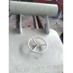 Marine Steel Hatch Cover , Quick Action Wheel Handle Type Access Hatch Cover for sale