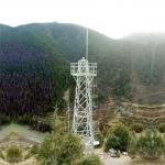 Galvanized Steel Self-support Lattice Mast GSM BTS Communications Tower 55m for sale