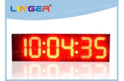 China Iron Frame LED Countdown Timer / Large Display Digital Timer With Loud Siren supplier