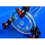 80% UV Transparent Furnace Fused Silica Tube With Flanges for sale