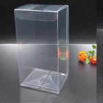 Lightweight Gift Packaging Clear Plastic Folding Boxes for sale