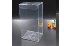 China Lightweight Gift Packaging Clear Plastic Folding Boxes supplier