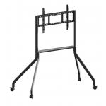 86inch Wheeled Tv Stands For Flat Screens CE FCC certificate for sale