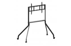 China 86inch Wheeled Tv Stands For Flat Screens CE FCC certificate supplier
