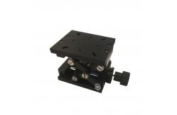 China Z Axis Manual Lab Jack Scissor Lifting Table 60x80mm Platform supplier