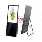 70W 55 Inch Portable Digital Signage Floor Standing Customize Color AC110-220V 50/60Hz for sale