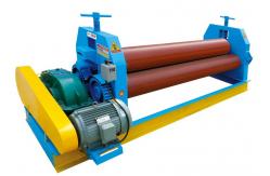 China CE Hydraulic 3 Roller Plate Bending Machine For Metallurgy Industry supplier