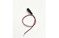China 5.5*2.1/2.5mm DC Power Adapter Cable, Female To 2Pin Terminal, Red & Black supplier