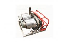 China 50KN Double Capstan Cable Pulling Machine 9KM/H supplier