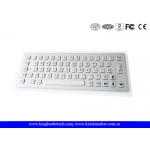 64 Full Travel Keys IP65 Rated Panel Mount Keyboard For Industrial Kiosk Applications for sale
