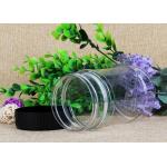 Moisture Proof Clear Pet Jars Food Grade PET Transparent Clear Plastic Cylinder