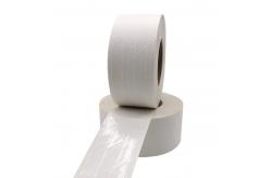 China Customizable White Hot Melt Adhesive Single Side Printed Kraft Paper Tape supplier