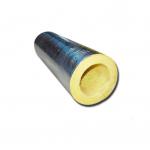 Aluminum Foil Veneer Glass Wool Tube Fiber Glass Wool Thermal Insulation Kiln Outer for sale