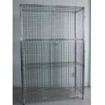 40 X 18 X 72  Wire Utility Cart, Logistics Laundry Wire Roll Cage Container for sale
