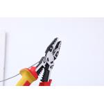 9inch Powerful Insolated Tools Precise Multifunction Cable Stripping Pliers 62 HRC 1000V