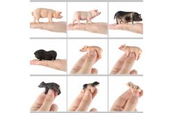 China Custom Simulation Animals Model Toys Sets Pig Plastic Action Figures Educational Toys supplier