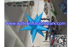 China 1.5m Oxford Stars Inflatable Decoration With LED Light supplier
