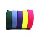 2cm Stock Plush Nylon Spandex Fold Over Elastic For Cloth