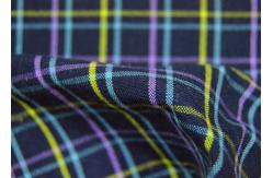 China Plain Style Yarn Dyed Fabric Multi Clolor Grid Pattern For Garment supplier