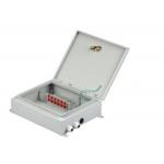 IP55 12 Cores FTTH Distribution Box Indoor Wall Mount Patch Panel Cabinet for sale