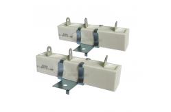 China 50W2.2R Ceramic Cement Resistor Low Inductance Dual Wirewound Power supplier