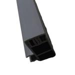                    Hollow Type PVC Extrusion Profiles for Gardening Custimized Channel              for sale