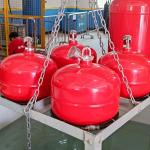 1230 NOVEC Fire Extinguisher Hanging Type Fixed Temperature 68° Activation for sale