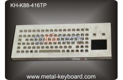 China 67 Keys Stainless Steel Ruggedized Keyboard with Touchpad Mouse supplier