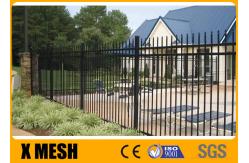 China Aluminium Alloy 2.4x2m Security Metal Fencing Maintenance Free Garden Balcony supplier