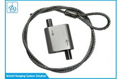 China Adjustable Brass Cable Loop Lock For Steel Wire Rope supplier