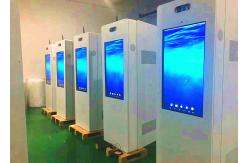 China Full HD Touch Screen Information Kiosk , Multi Touch Screen Kiosk With Camera supplier
