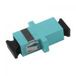 SC OM3 SX Adapter With Flange Fiber Optic Adapter/Coupler for sale