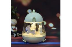 China ABS Rotating Bedroom LED Night Light , OEM Touch Sensor Night Lamp supplier