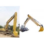12M 10M Telescopic Digger Sliding Boom Arm , Q355B Excavator attachments