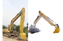 China 12M 10M Telescopic Digger Sliding Boom Arm , Q355B Excavator attachments supplier