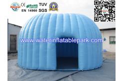 China Blue Oxford Fabric Inflatable Tent / Inflatable Exhibition Tent for Promotion supplier