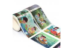 China Custom Printed Craft Decorative 15mm Glitter Washi Paper Tape supplier