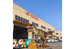 China Simulated Lifelike Animated T-rex Dinosaur Model for Park and Mall supplier