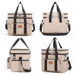 Custom Insulated Lunch Bags Insulated Rectangle 33*25*29cm For Camping