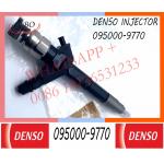 new common rail diesel injector 095000-9770 095000-9771 23670-51041 fuel injector for TOYOTA 1VD-FTV 23670-51040 for sale