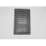 4 * 8 Inch Black Conductive Grid Bag For Shipping Communication Appliances for sale