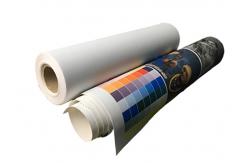 China Large Format Inkjet Texture Polyester Canvas Roll For Aqueous Pigment supplier
