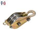 30kn Conductor Stringing Tools Steel Hoisting Tackle Block Pulley For Lifting for sale